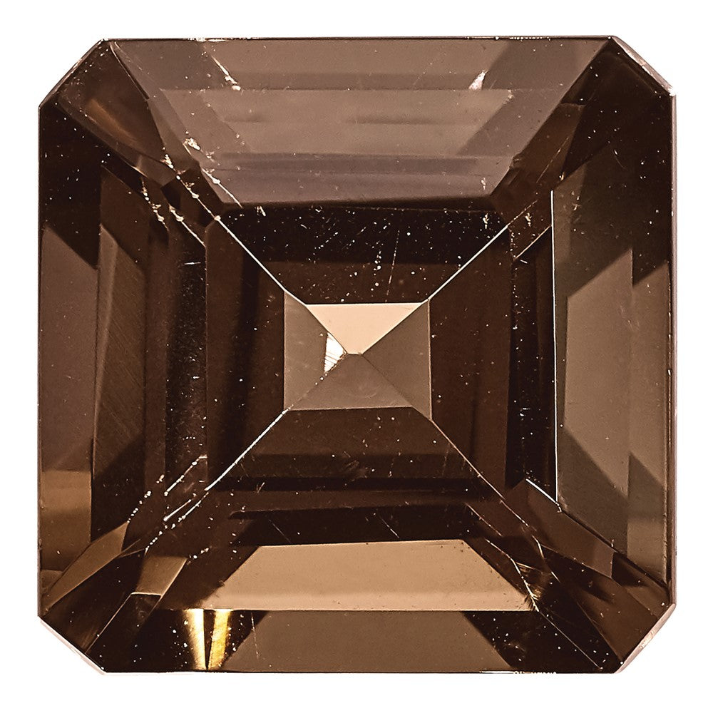 Edelstein Rauch Quarz Aa Qualität 8mm Modified Quadratisch