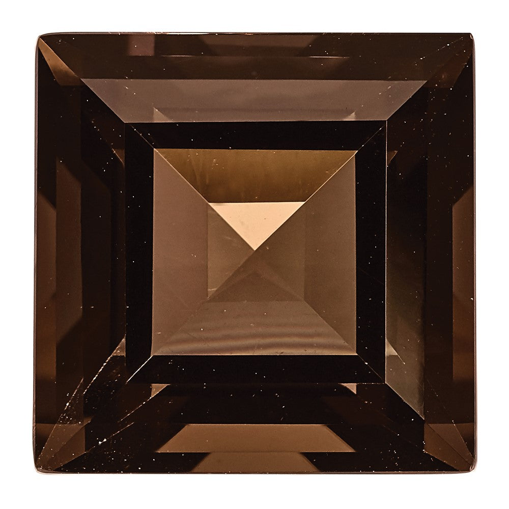 Edelstein Rauch Quarz Aa Qualität 8mm Quadratisch Stufe-cut