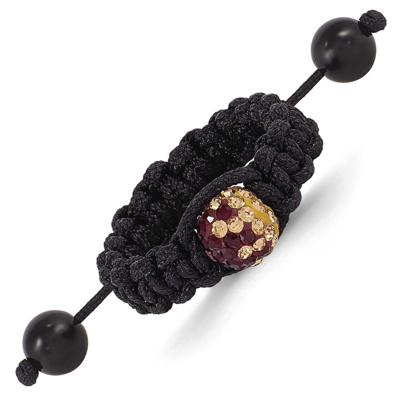 Mode Kristall Macrame Verstellbar Ring