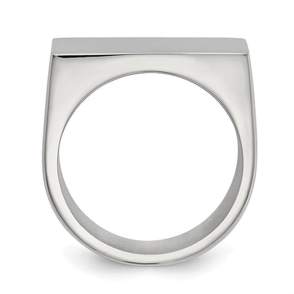 Edelstahl Poliert Id Ring