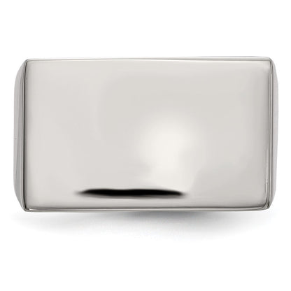 Edelstahl Poliert Id Ring