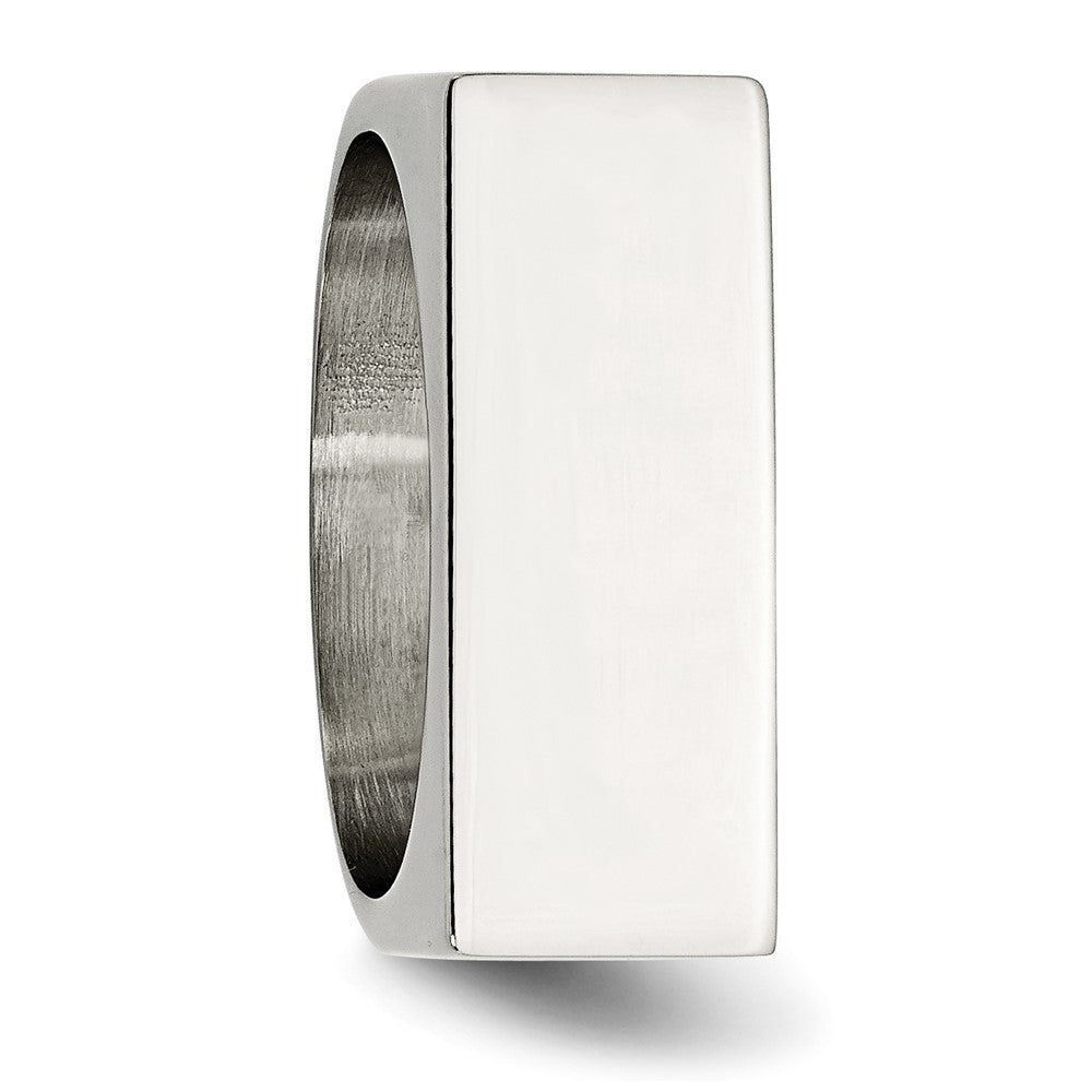 Edelstahl Poliert Siegel Ring