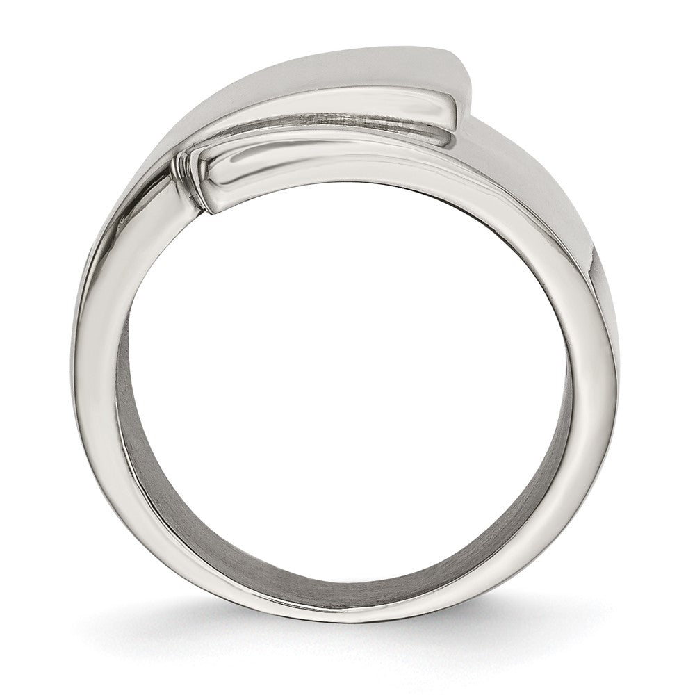 Edelstahl Poliert Fantasie Ring