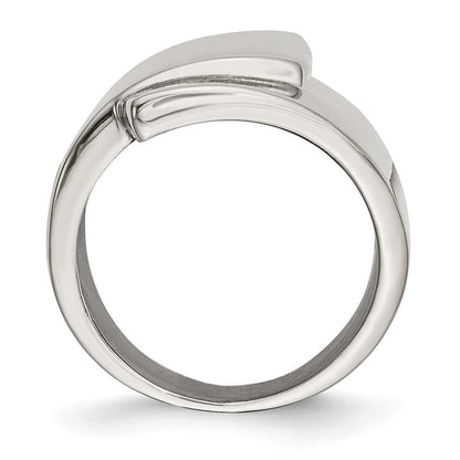Edelstahl Poliert Fantasie Ring