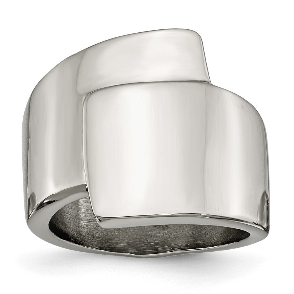 Edelstahl Poliert Fantasie Ring
