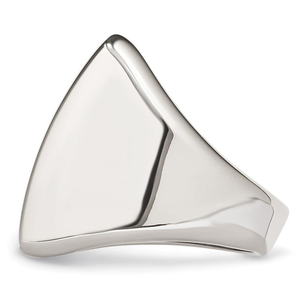 Edelstahl Poliert Quadratisch Ring