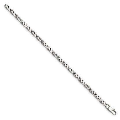 Edelstahl Chisel Poliert Fantasieglieder Gliederarmband