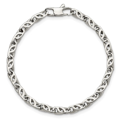 Edelstahl Chisel Poliert Fantasieglieder Gliederarmband