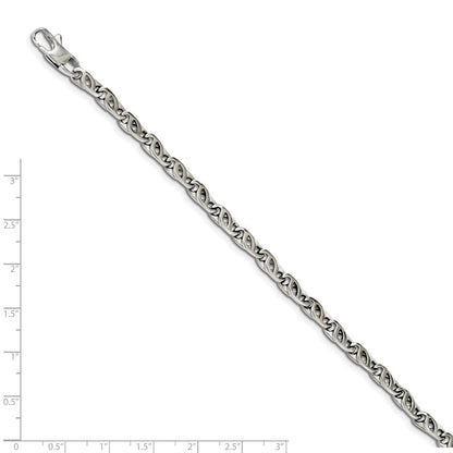Edelstahl Chisel Poliert Fantasieglieder Gliederarmband