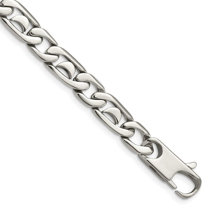Edelstahl Chisel Poliert Fantasieglieder Gliederarmband