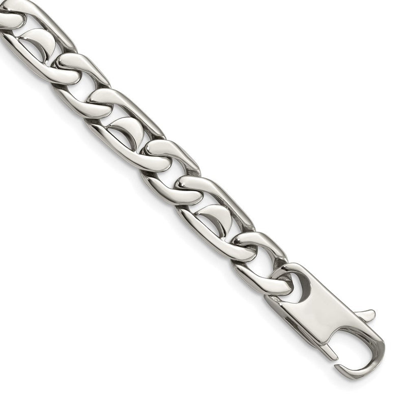 Edelstahl Chisel Poliert Fantasieglieder Gliederarmband