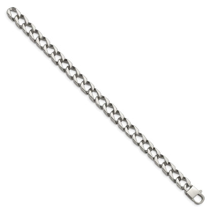 Edelstahl Chisel Poliert Quadratisch Glieder Gliederarmband