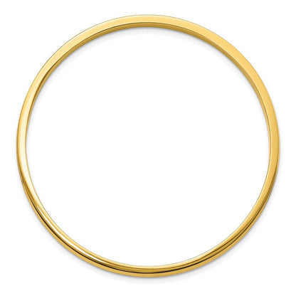 Edelstahl Poliert Gelb Ip-beschichtet 4mm Armreif