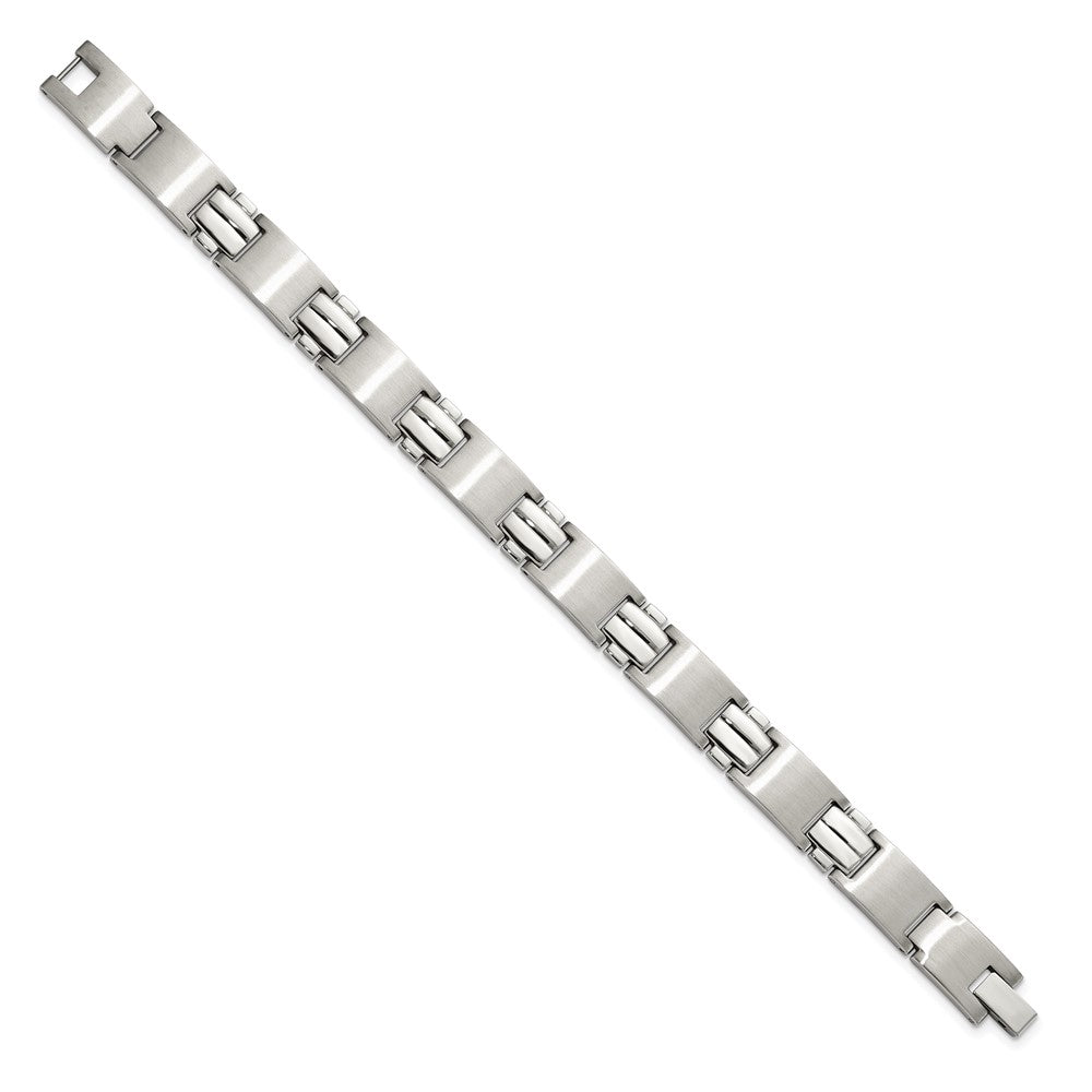 8.5 Zoll Chisel Edelstahl Gebürstet und Poliert 8.25 Glieder Armband