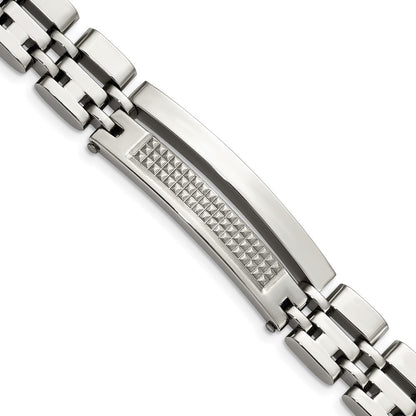 8.5 Zoll Edelstahl Gebürstet und Poliert 8.5 Zoll Armband