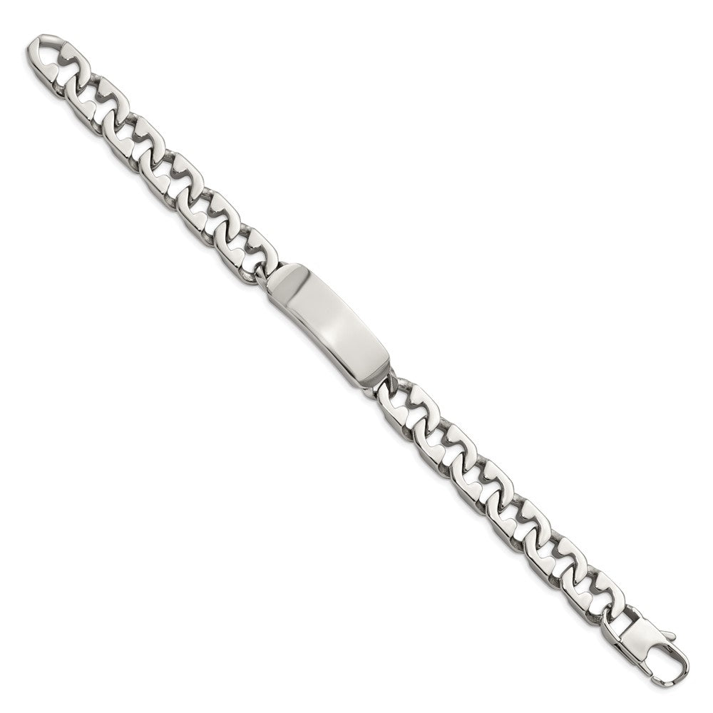 8.75 Zoll Chisel Edelstahl Poliert 8.5 Id Armband