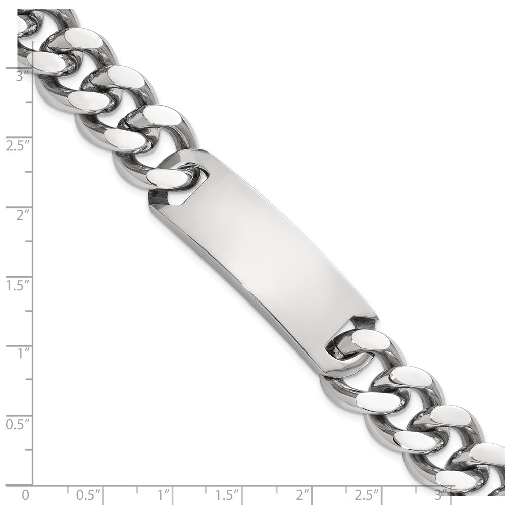 9 Zoll Chisel Edelstahl Poliert Panzer Glieder 8.75 Id Armband