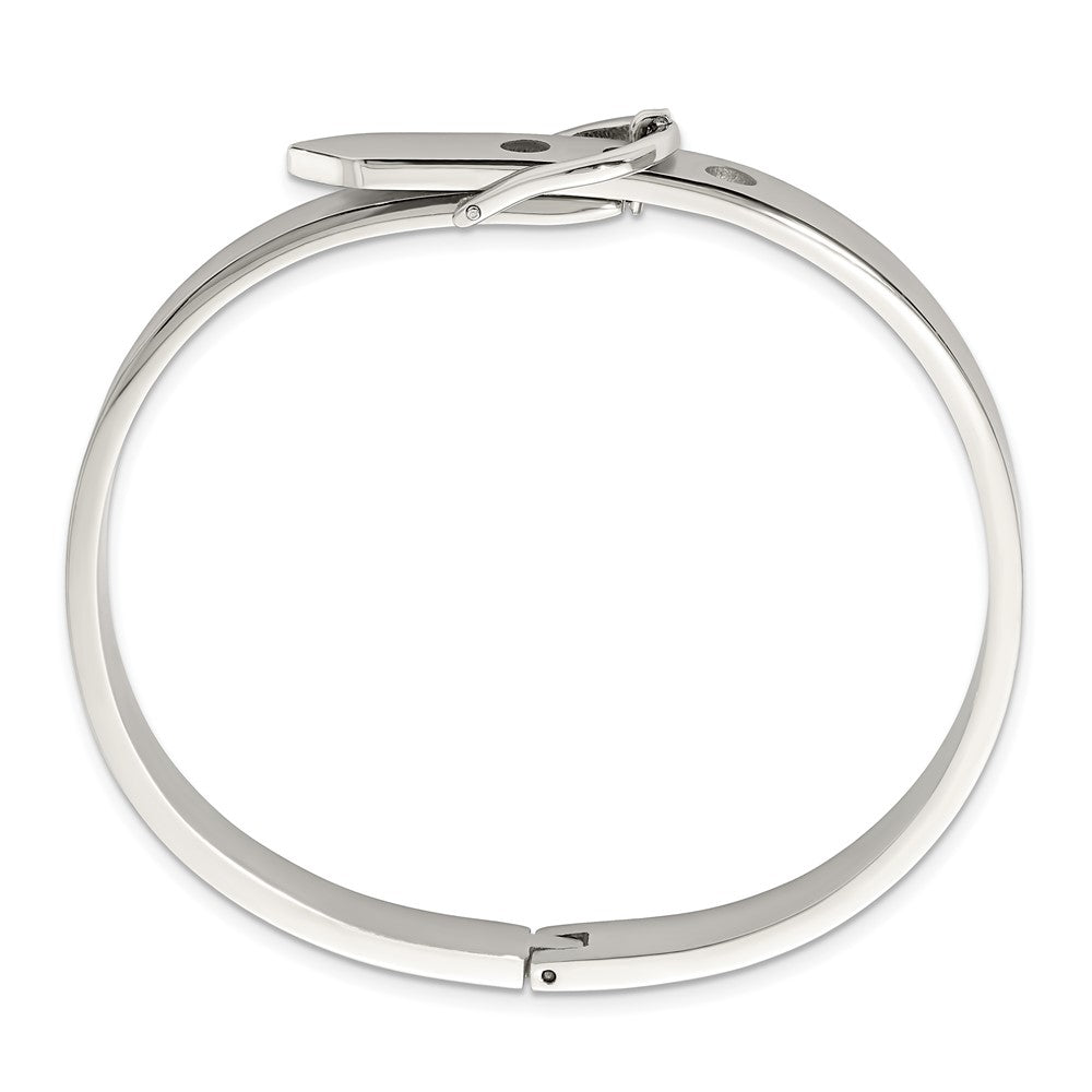 Edelstahl Chisel Gebürstet und Poliert Belt Klappbar Armband