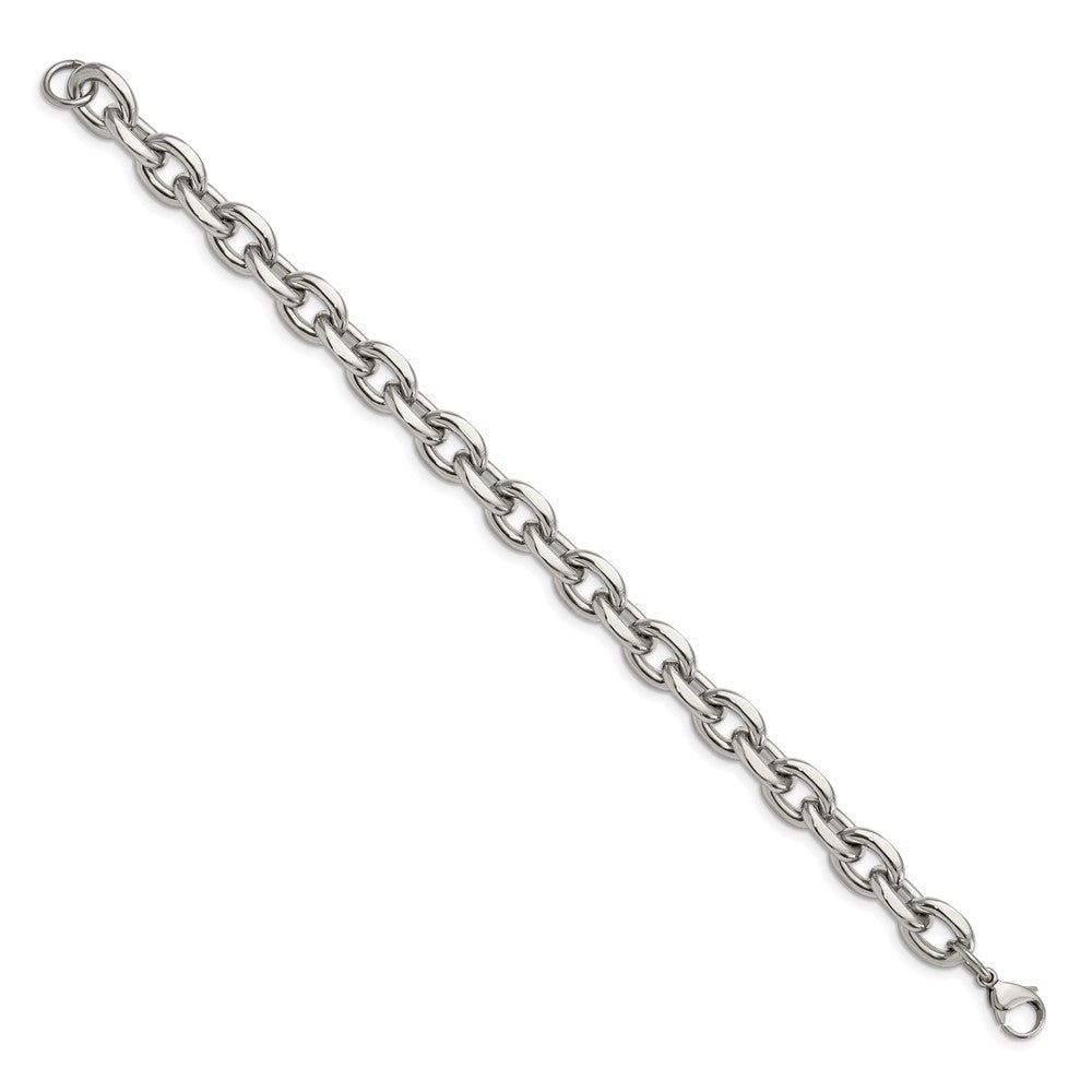 Edelstahl Chisel Poliert 9 Zoll Ankerkette Glieder Armband