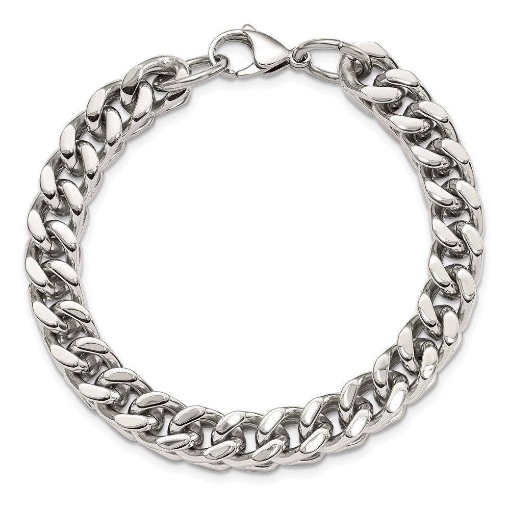 Edelstahl Chisel Poliert Schwer Weizen Gliederarmband
