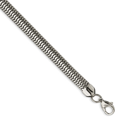 Edelstahl Poliert Gliederarmband