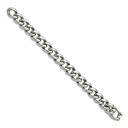 Edelstahl Chisel Poliert Panzer Glieder Gliederarmband
