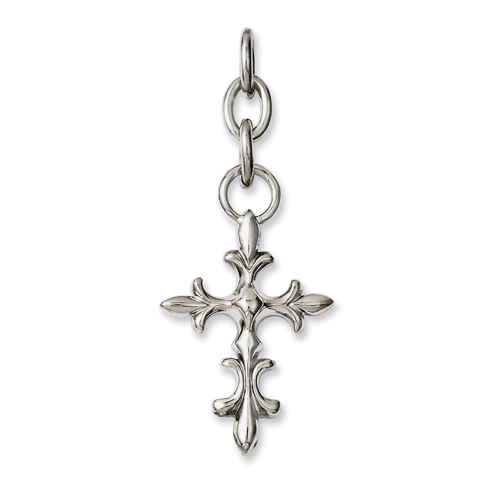 Edelstahl Kreuz Interchangeable Charm Anhänger
