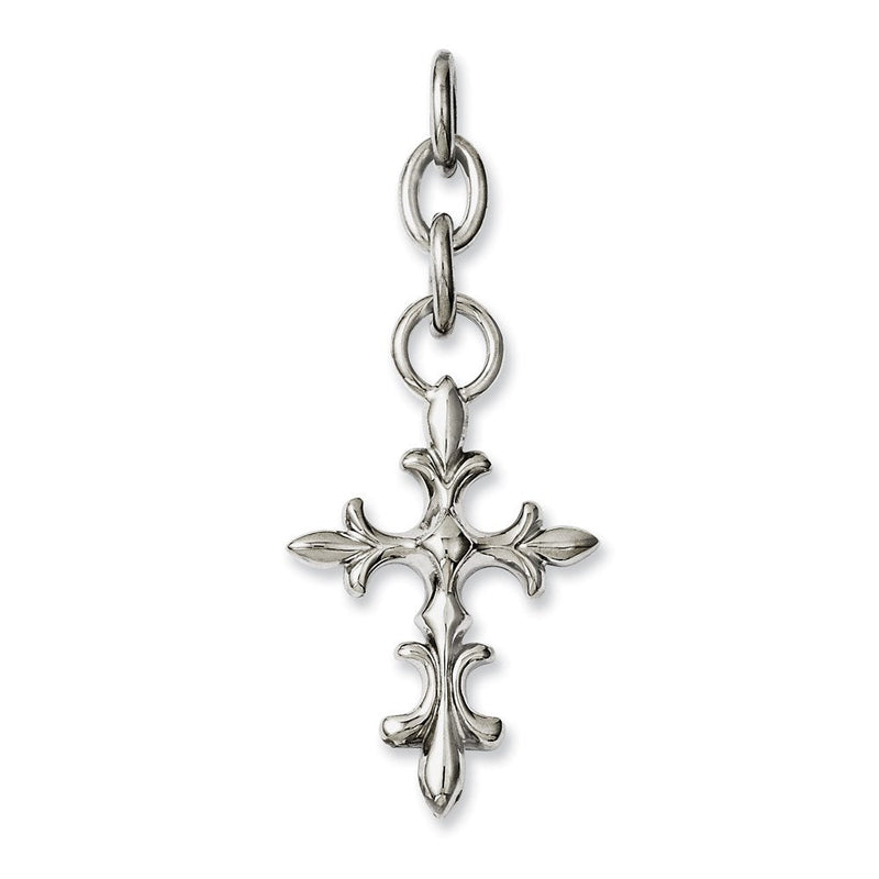Edelstahl Kreuz Interchangeable Charm Anhänger