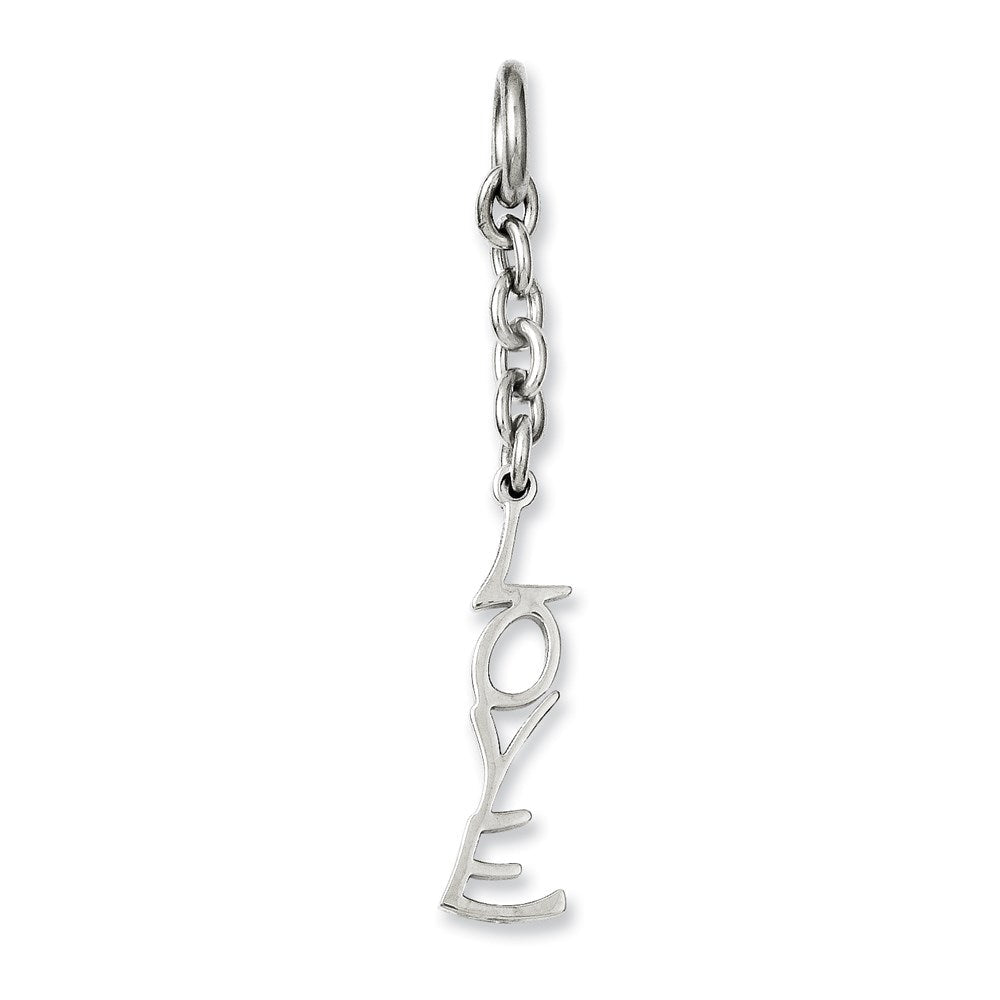 Edelstahl Liebe Interchangeable Charm Anhänger