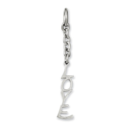 Edelstahl Liebe Interchangeable Charm Anhänger