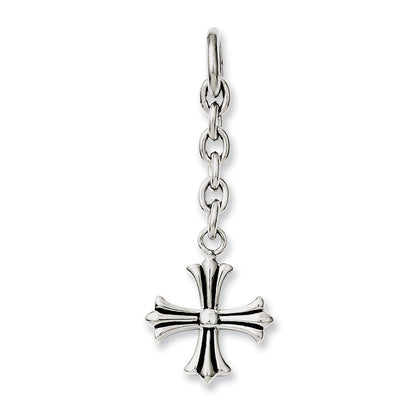 Edelstahl Kreuz Interchangeable Charm Anhänger