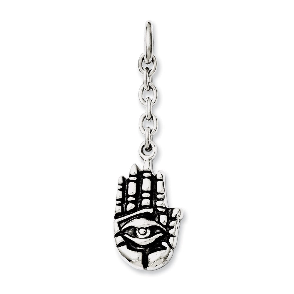 Edelstahl Hamsa Interchangeable Charm Anhänger