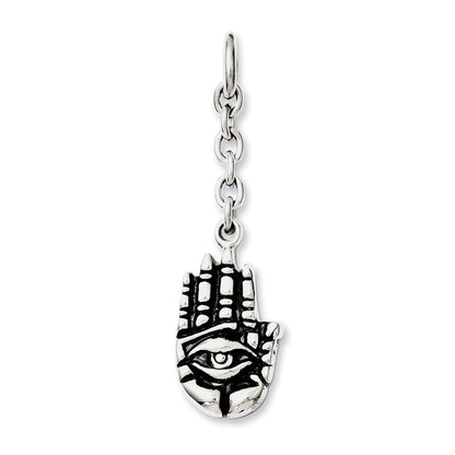 Edelstahl Hamsa Interchangeable Charm Anhänger