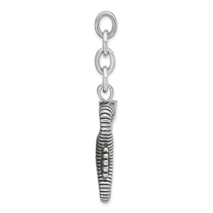 Edelstahl Antikisiert Seepferdchen Interchangeable Charm Anhänger