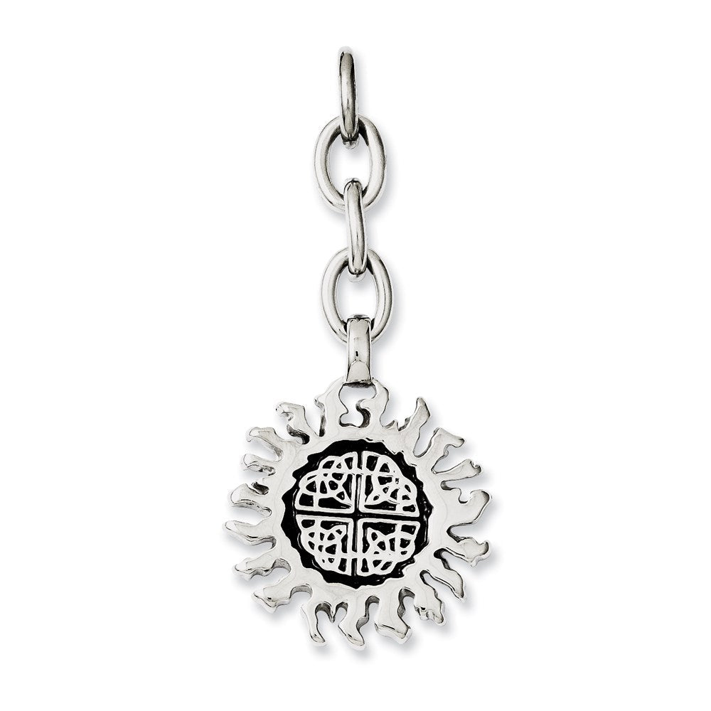 Edelstahl Keltisch Sonne Interchangeable Charm Anhänger
