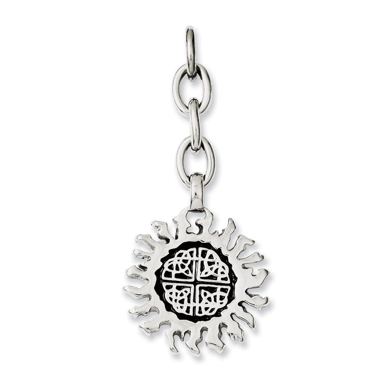 Edelstahl Keltisch Sonne Interchangeable Charm Anhänger