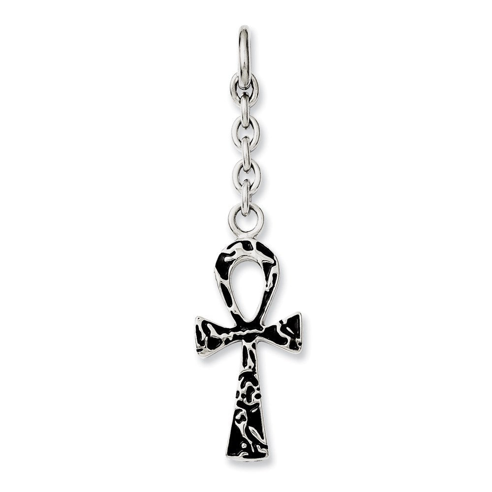 Edelstahl Ankh Interchangeable Charm Anhänger