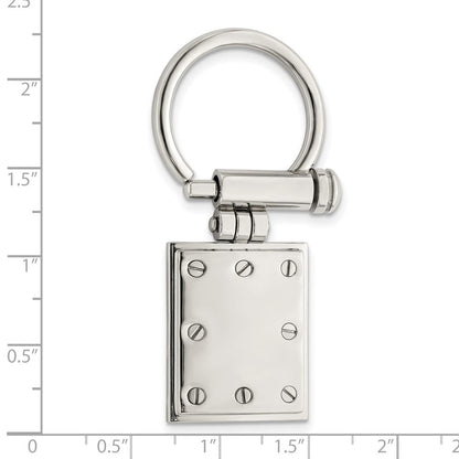 Edelstahl Poliert Key Ring