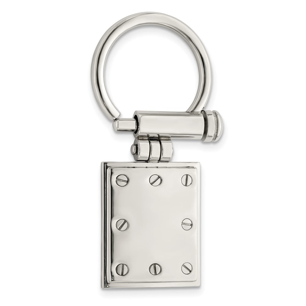 Edelstahl Poliert Key Ring