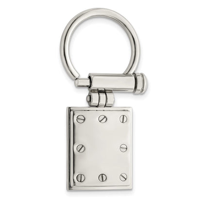 Edelstahl Poliert Key Ring