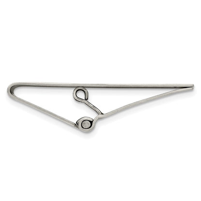 Edelstahl Chisel Gebürstet.03 Karat Diamant Klappbar Geldklammer