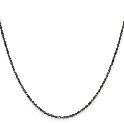 Edelstahl Chisel Oxidiert 2mm Fantasieglieder Halskette