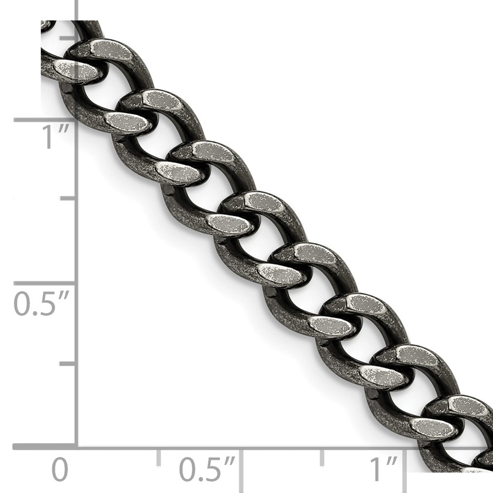 Edelstahl Chisel Antikisiert 6.7mm Panzer Halskette