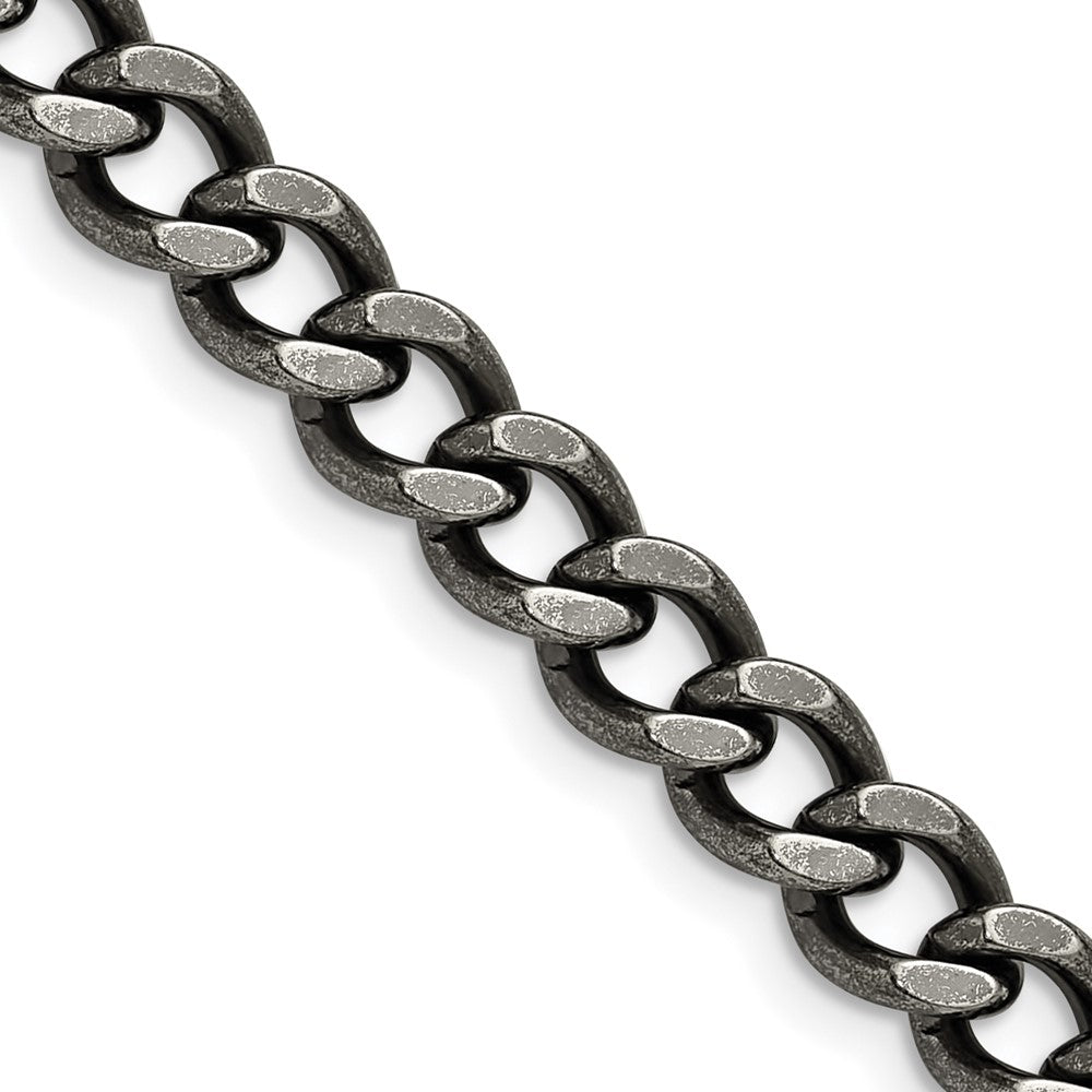 Edelstahl Chisel Antikisiert 6.7mm Panzer Halskette