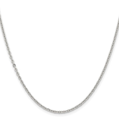 Edelstahl Chisel Poliert 2.3mm Ankerkette Halskette