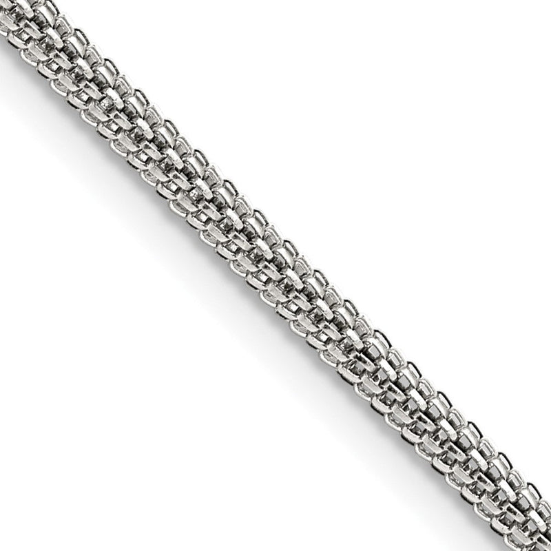 Edelstahl Chisel Poliert 3.2mm Bismark Halskette