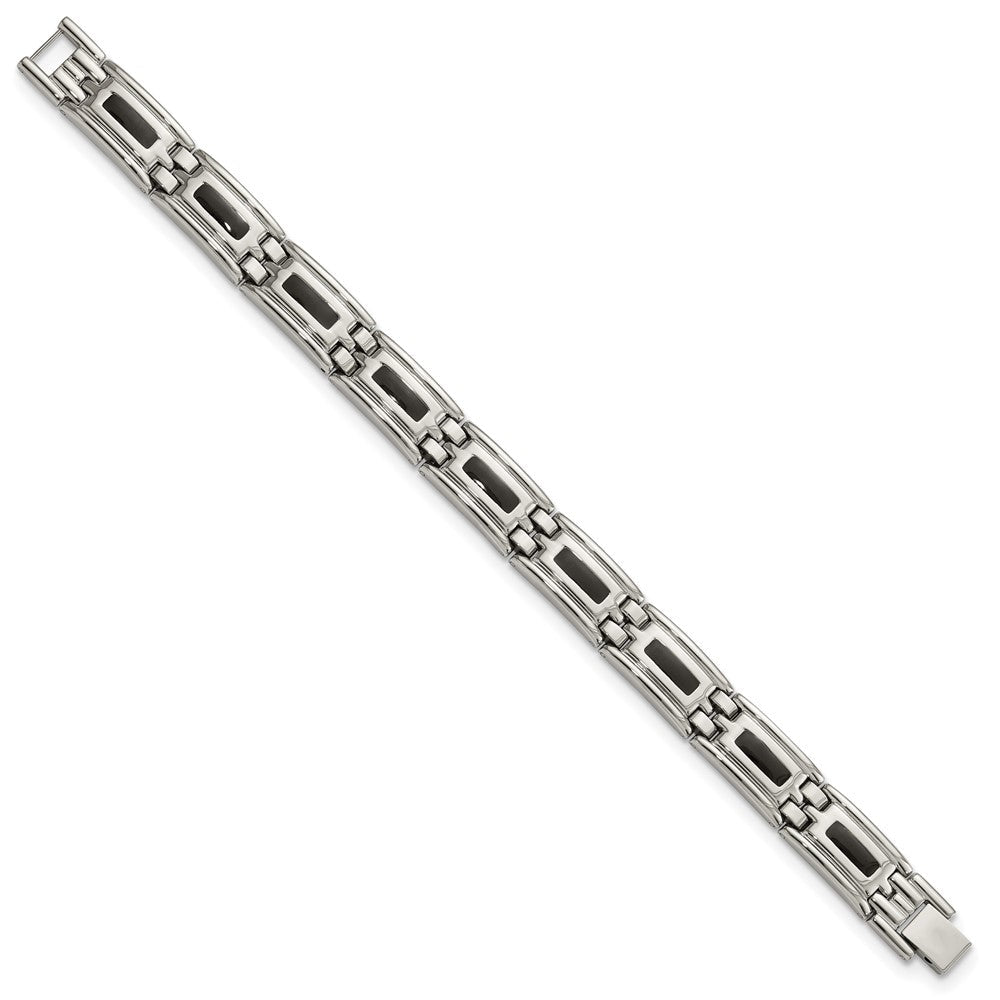 8.50 Zoll Chisel Edelstahl Emailliert Armband, Geldklammer und Key Ring Set