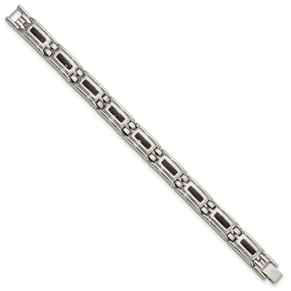 8.50 Zoll Chisel Edelstahl Emailliert Armband, Geldklammer und Key Ring Set
