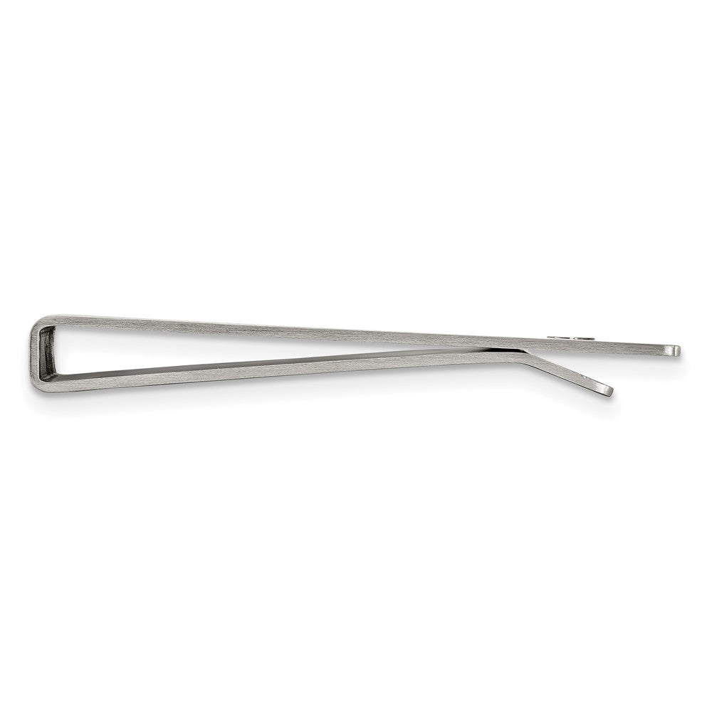Edelstahl Chisel Gebürstet und Poliert 8.25 Zoll Armband, Geldklammer Key Ring Set