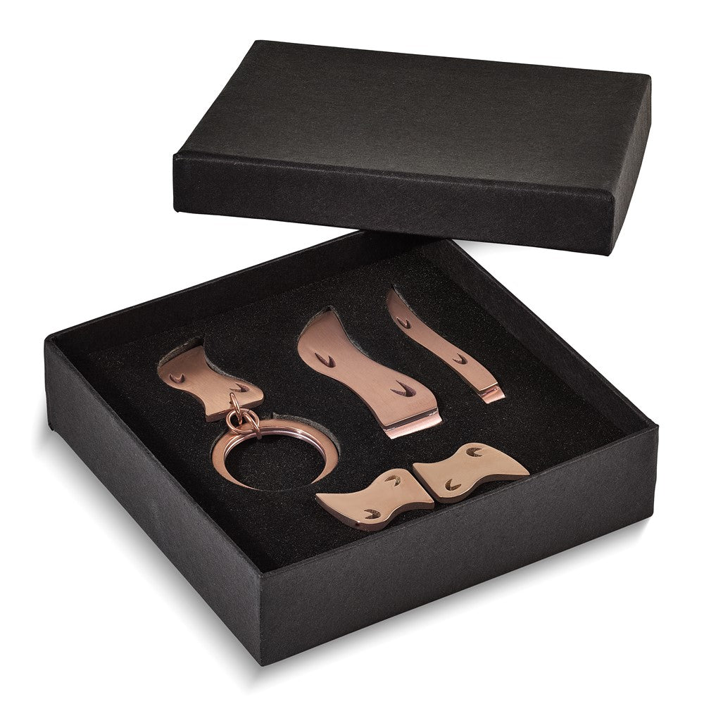 Edelstahl Chocolate Ip-beschichtet 4-piece Boxed Set